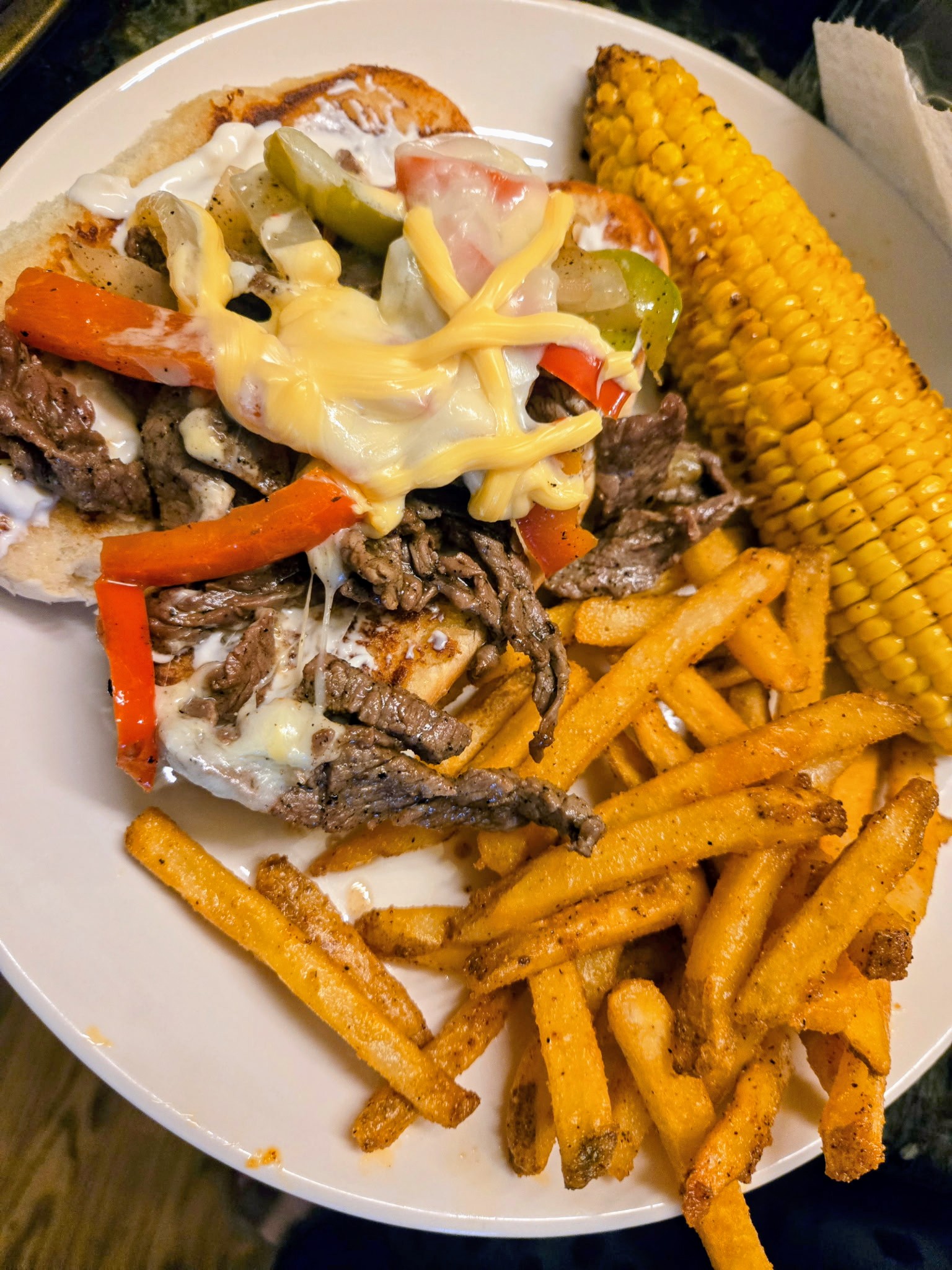 Philly Cheese Steaks ft Cheeze Wiz